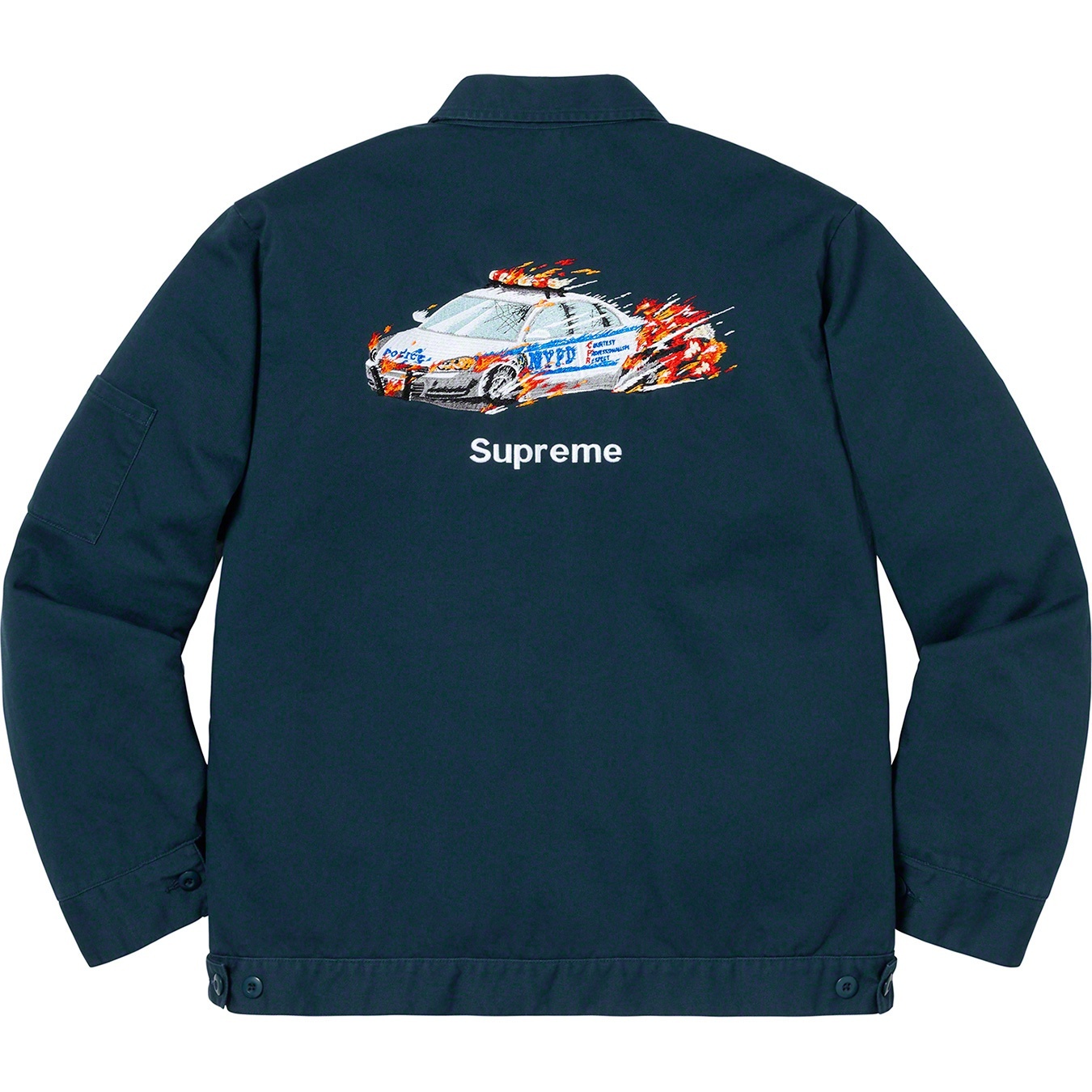 Cop Car Embroidered Work Jacket view 4